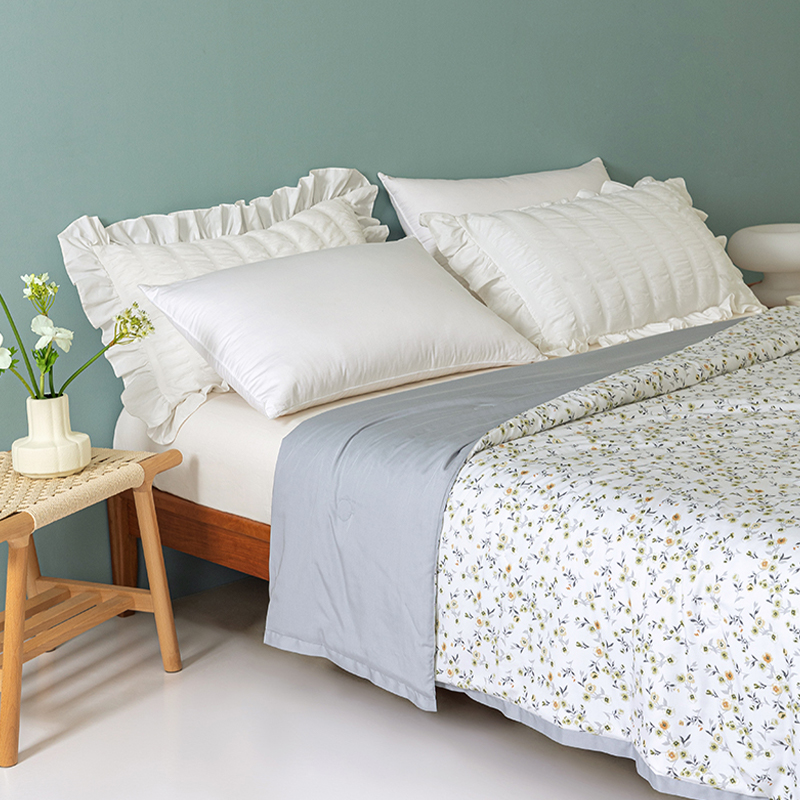 Set peralatan tempat tidur Fiber kitar semula