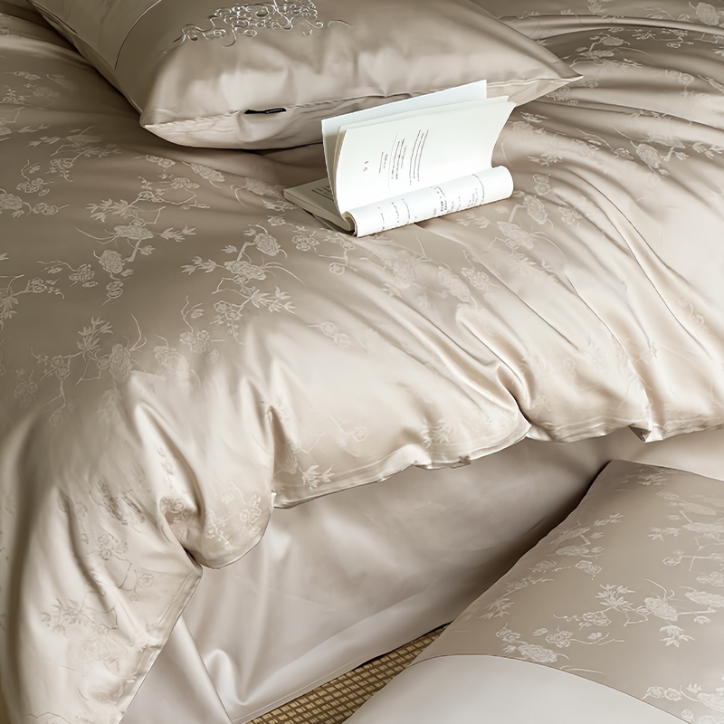 Set Tempat Tidur Jacquard