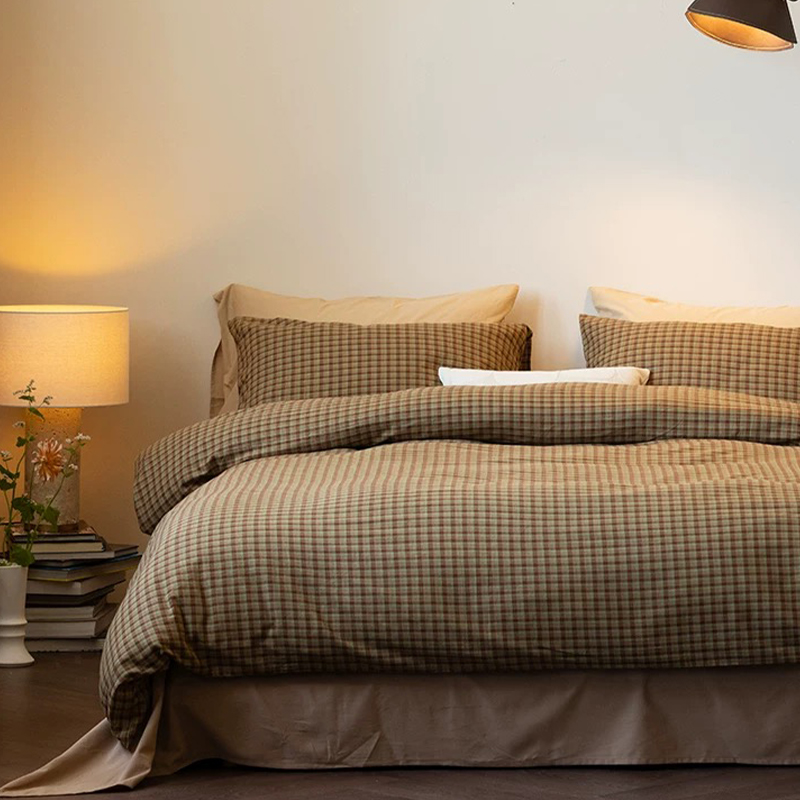Set Tempat Tidur Bercetak Microfiber Poliester 100% Ultra Lembut