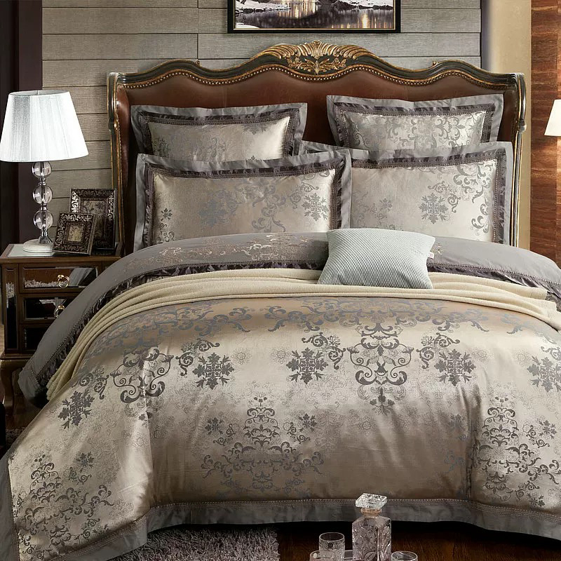 Set Tempat Tidur Bercetak Microfiber Poliester 100% Ultra Lembut